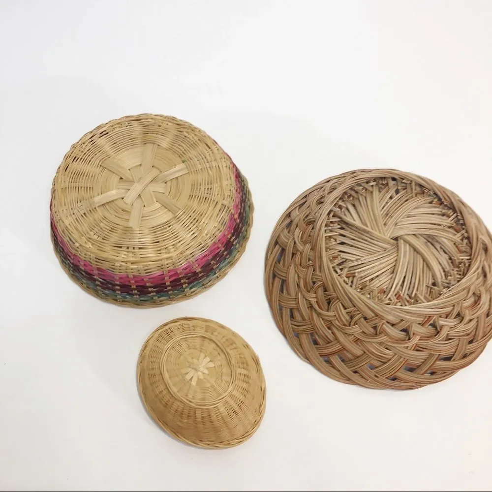 Set of 3 Wicker‎ Baskets